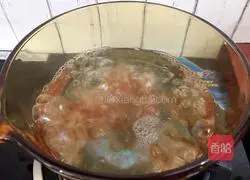 桃胶炖奶的做法图解7