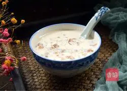 桃胶炖奶的做法图解12